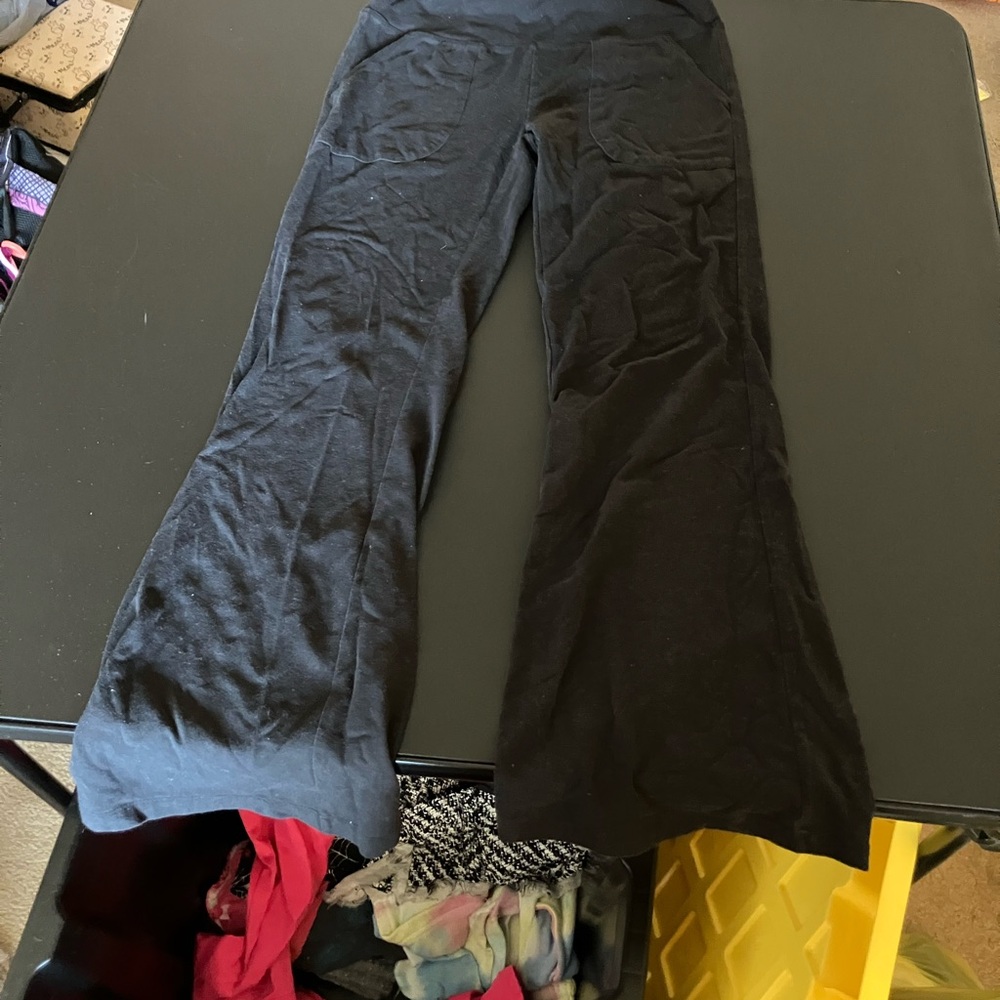 Sonoma Black Flared Leggings